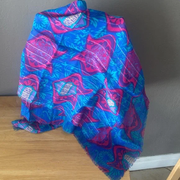 Vintage rare Axcess Rayon Scarf NWOT